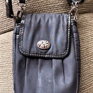 Brightons Women's mini Crossbody Bag with Decorative Silver-Tone Button